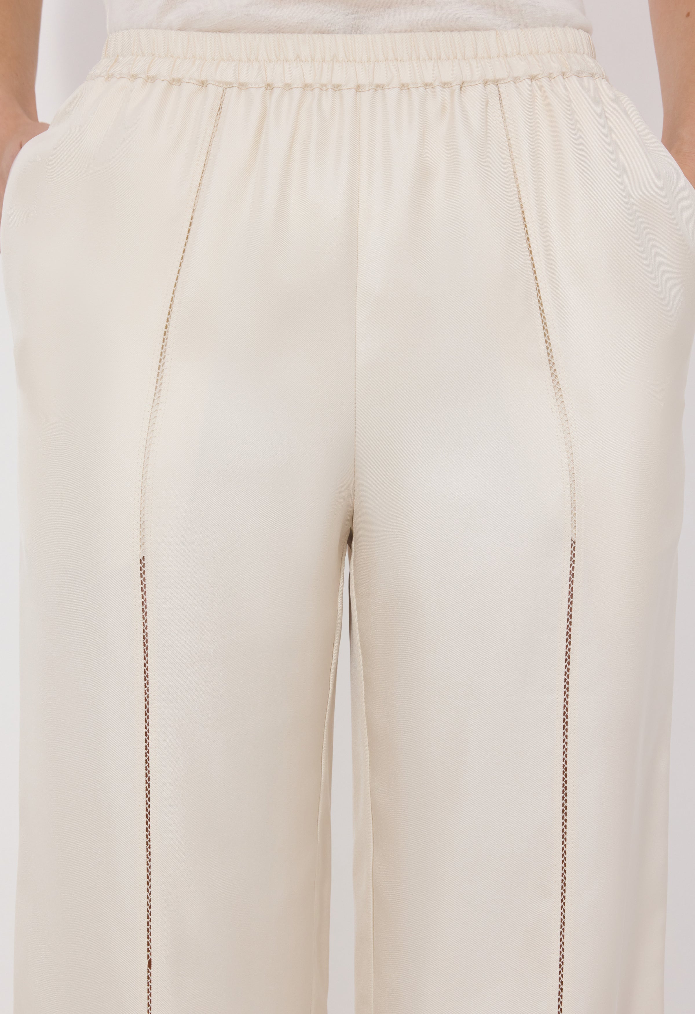 Lars elastic waistband pants