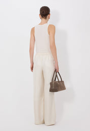 Lars elastic waistband pants