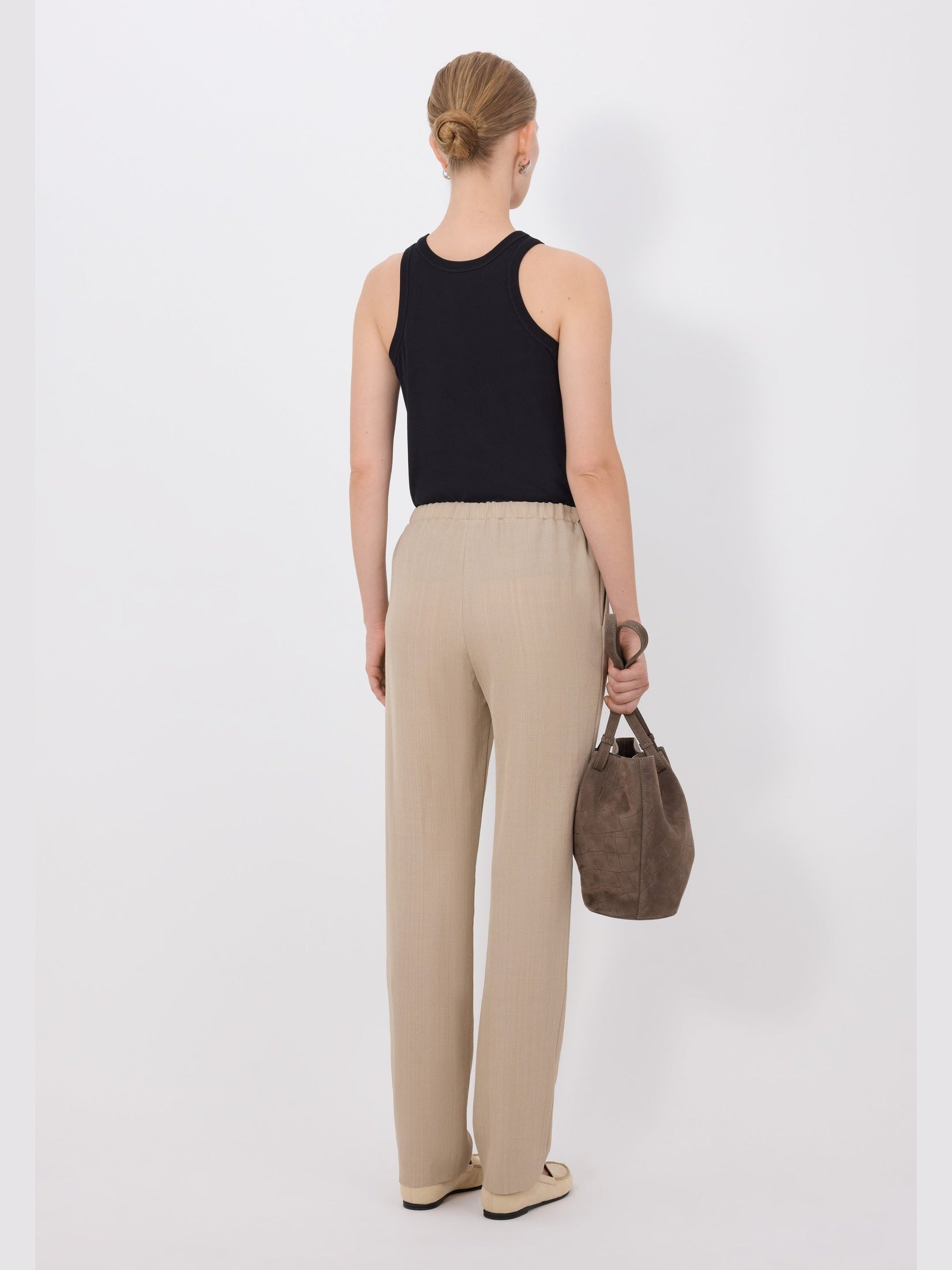 Scot straight leg pants