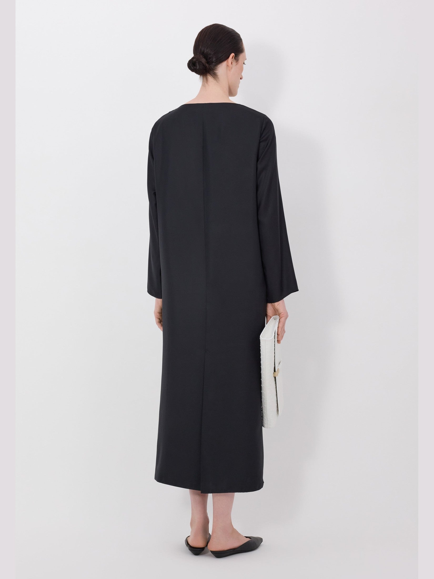 Zoya draped asymmetric dress