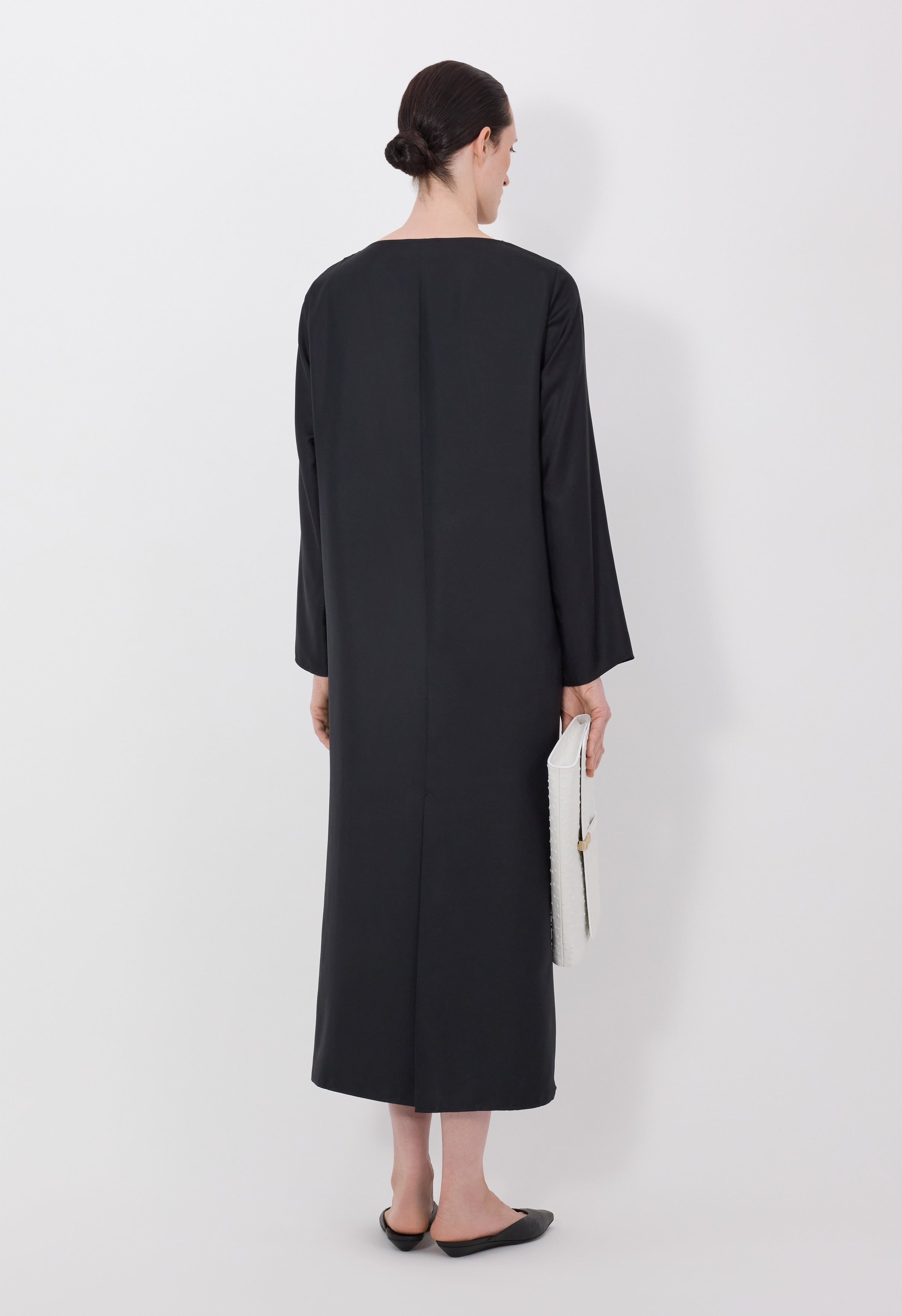 Zoya draped asymmetric dress
