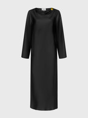 Zoya draped asymmetric dress