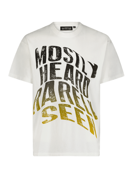 Faded warped tee
