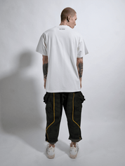 Faded warped tee