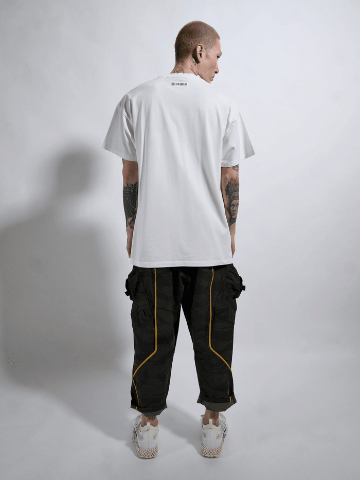 Faded warped tee