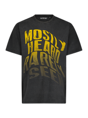 Faded warped tee