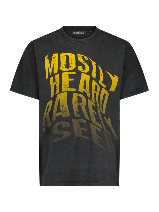 Faded warped tee