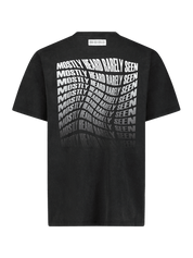 Warped double logo tee