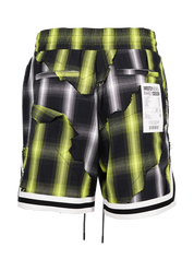 Neon cut me up basketball shorts