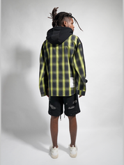 Hoodie x woven hybrid