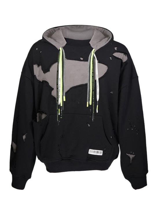 Ripped up hoodie