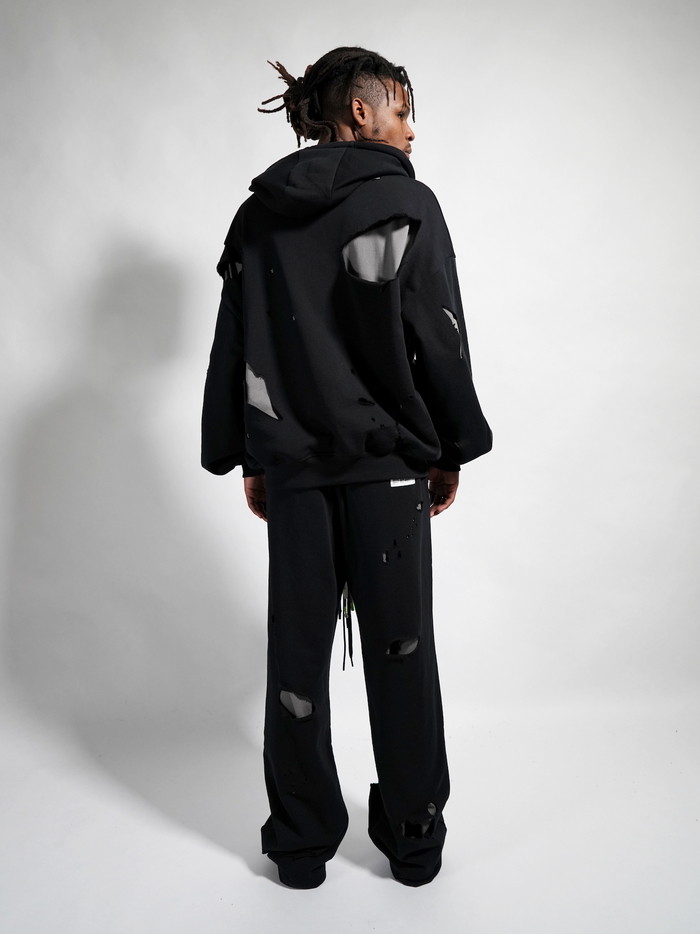 Ripped up hoodie