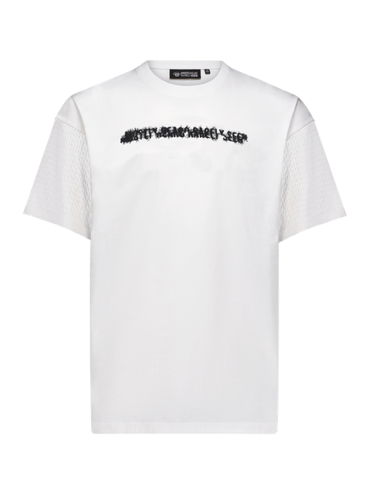 Split mostly heard tee