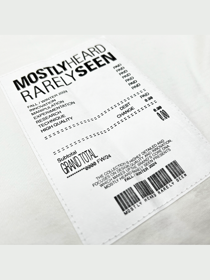 Split mostly heard tee