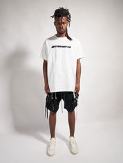 Split mostly heard tee