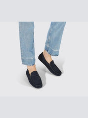 Michael blue suede