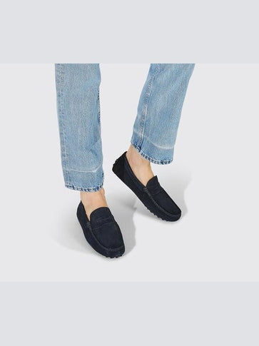 Michael blue suede