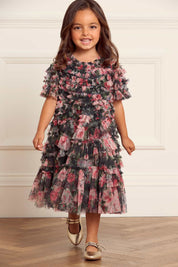 Midnight Dance Marilla Ruffle Kids Dress