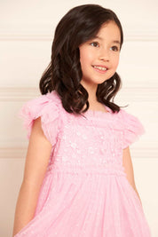 MIDSUMMER LACE BODICE KIDS DRESS