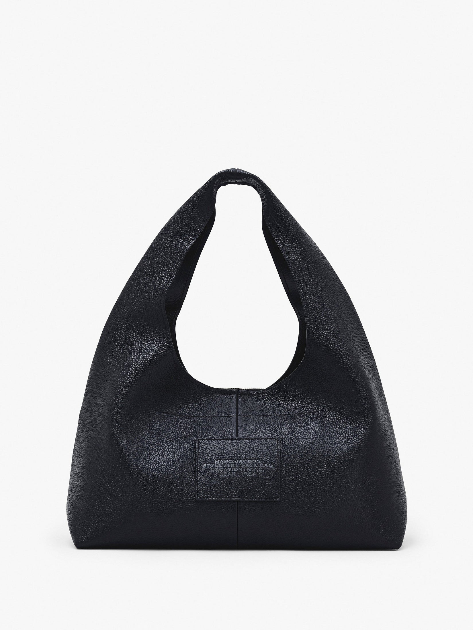The leather sack bag