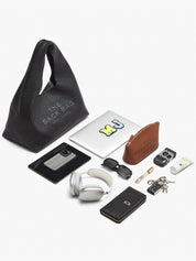 The leather sack bag