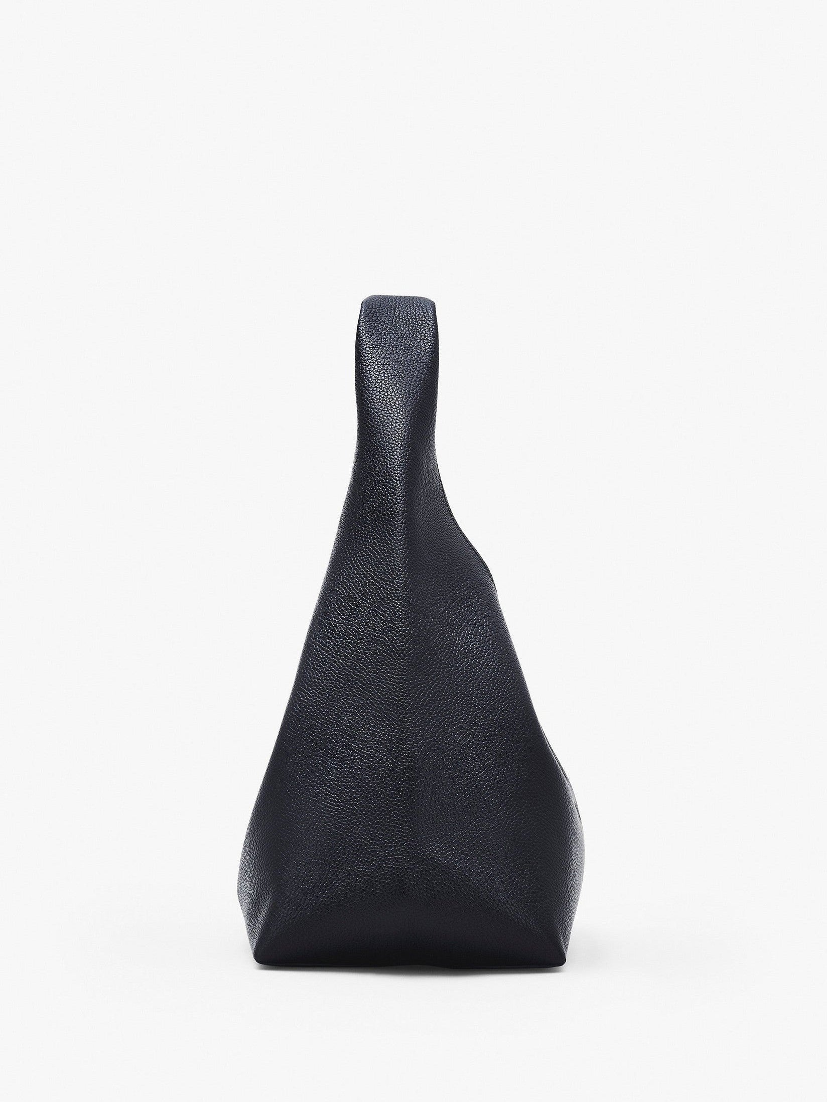 The leather sack bag