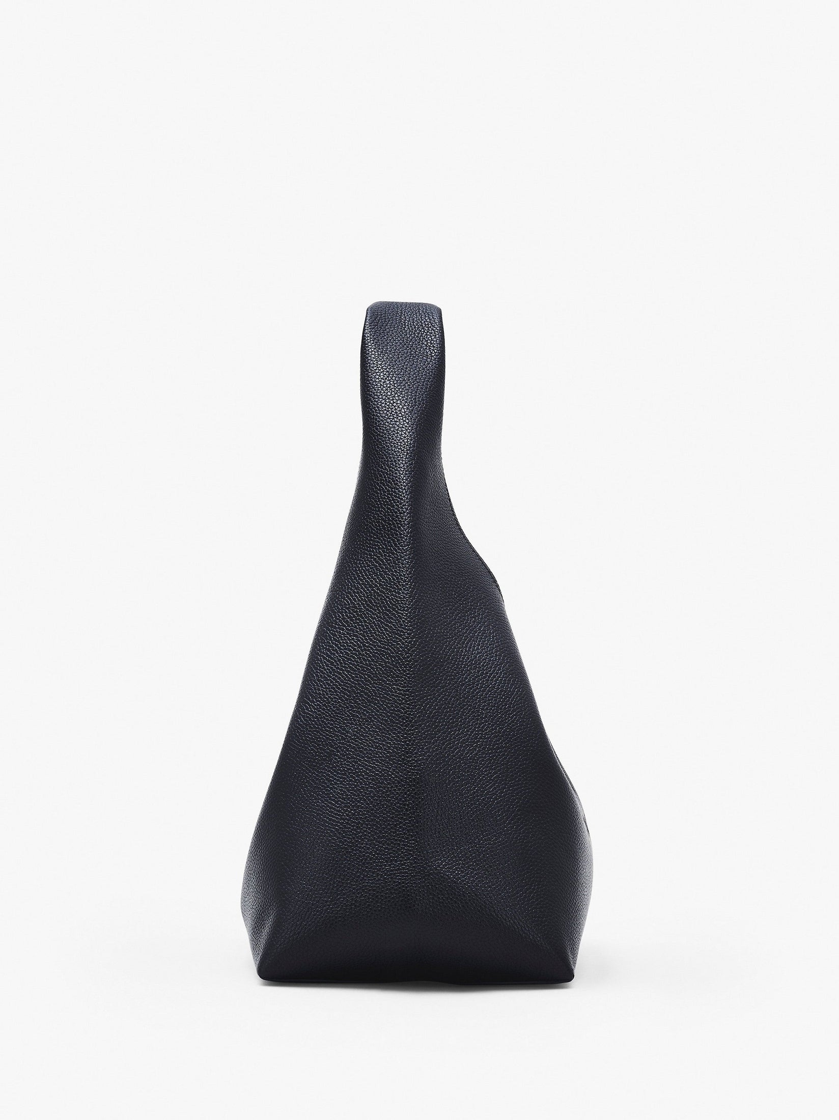 The leather sack bag
