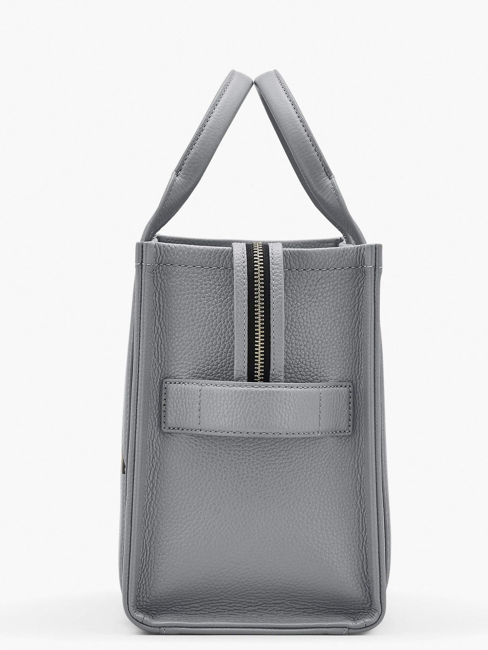 The leather medium tote bag
