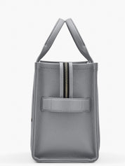 The leather medium tote bag
