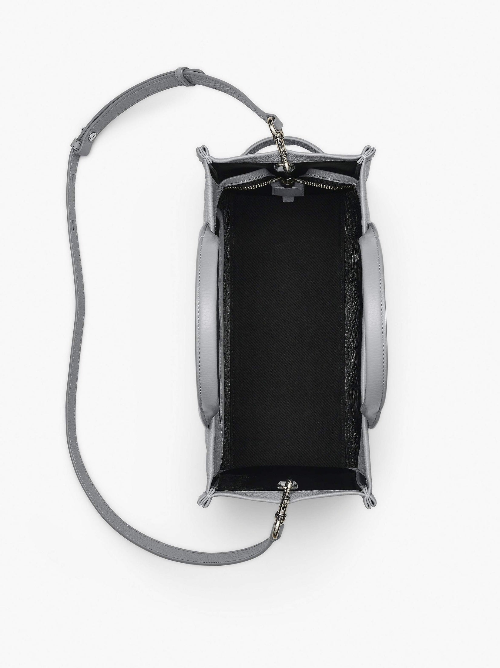 The leather medium tote bag