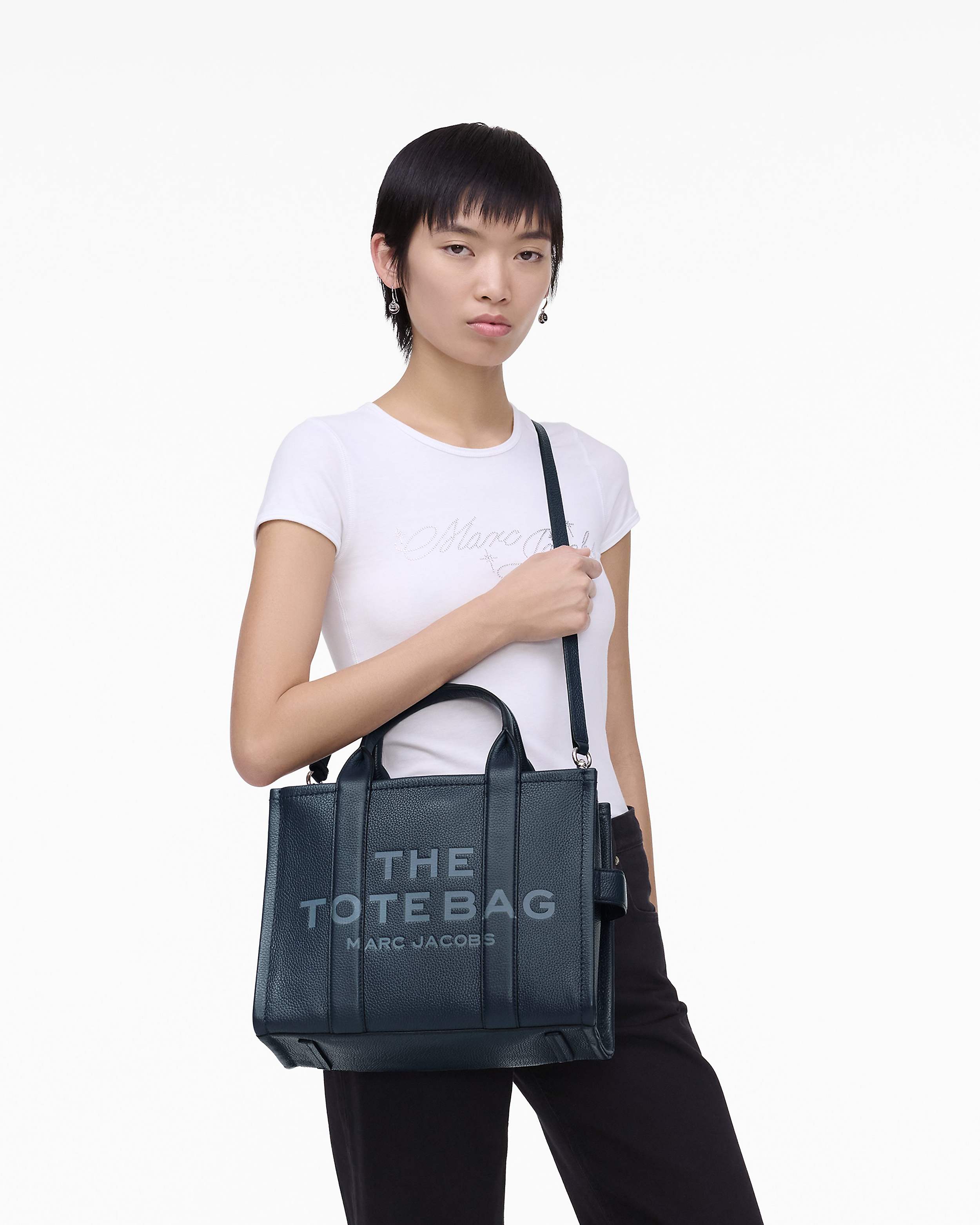 The Leather Medium Tote Bag