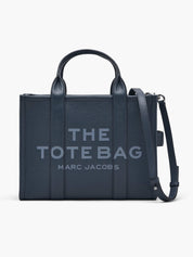 The leather medium tote bag
