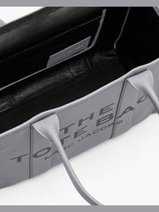 The leather large tote bag