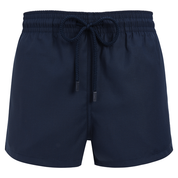 Men Short Merino Wool Swimwear Micro Carreaux - Vilebrequin x The Woolmark Company