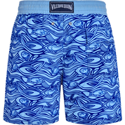 Men Swim Shorts Flocked Aquarium