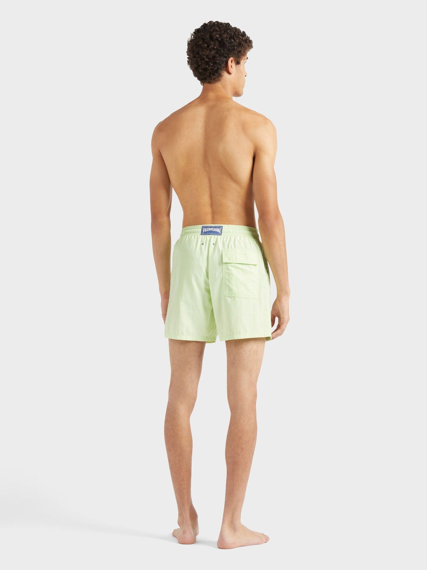 Men swim shorts solid