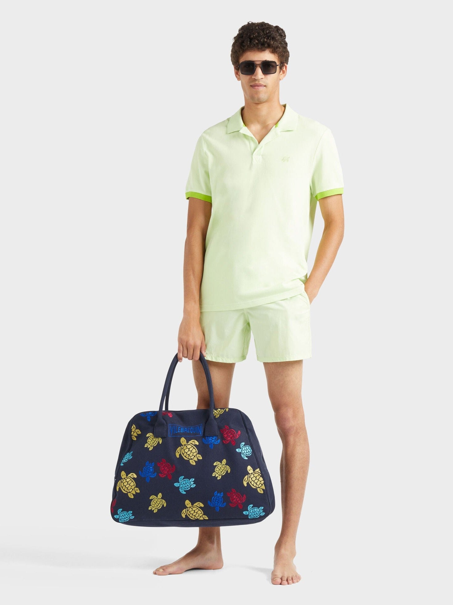 Men swim shorts solid