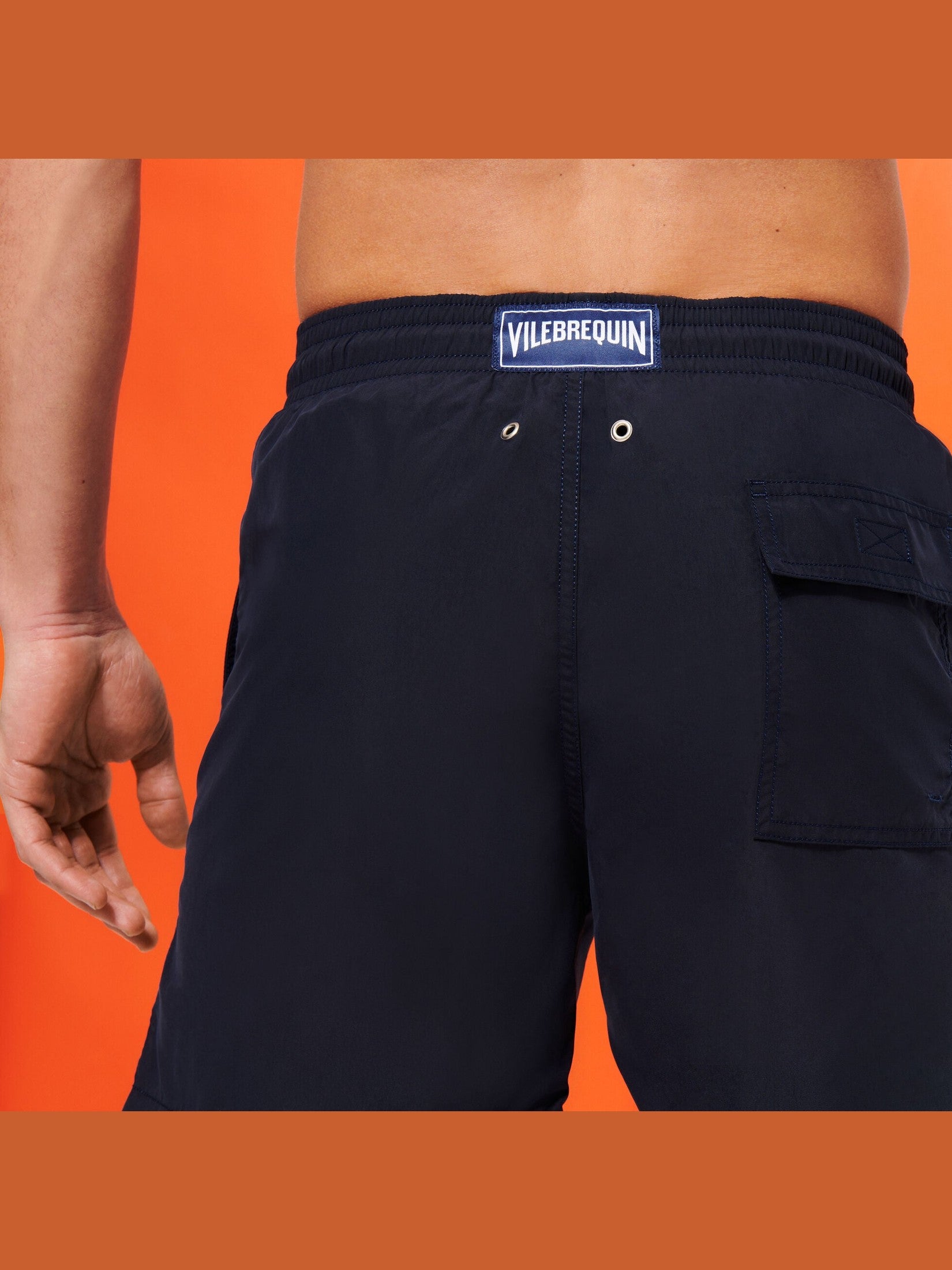 Men swim shorts solid