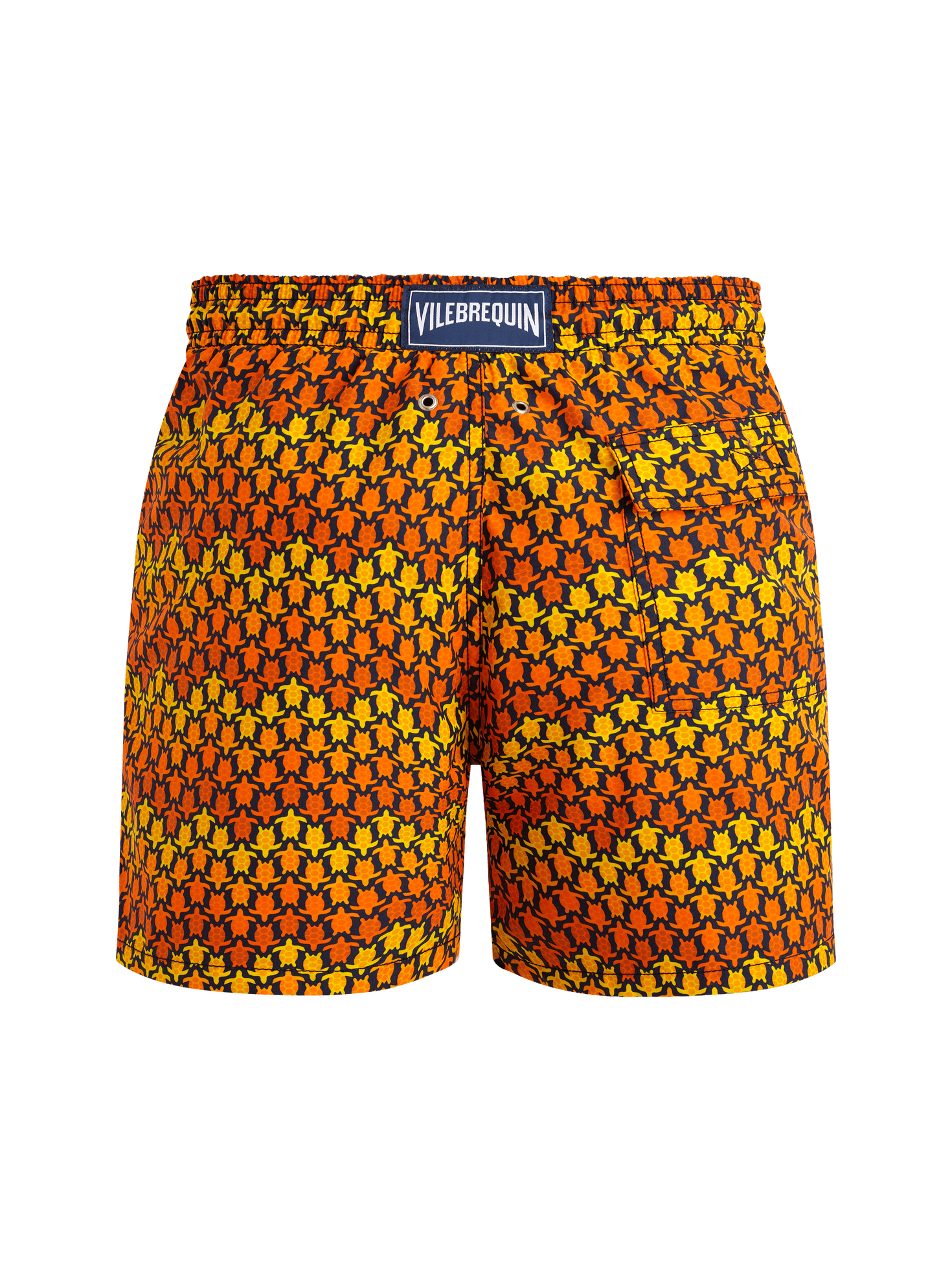 Men swim shorts herringbones turtles