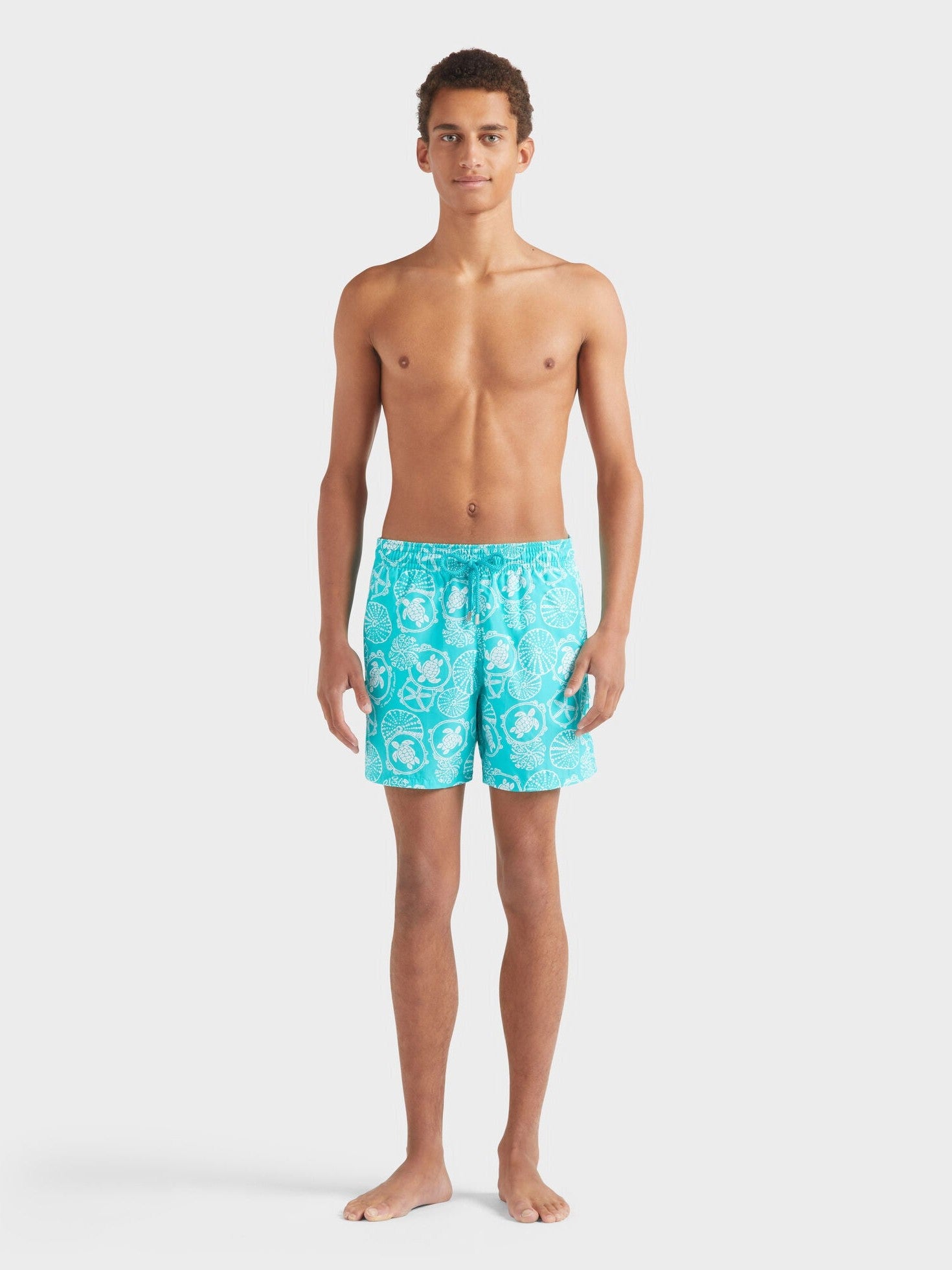 Men swim shorts oursins bicolores