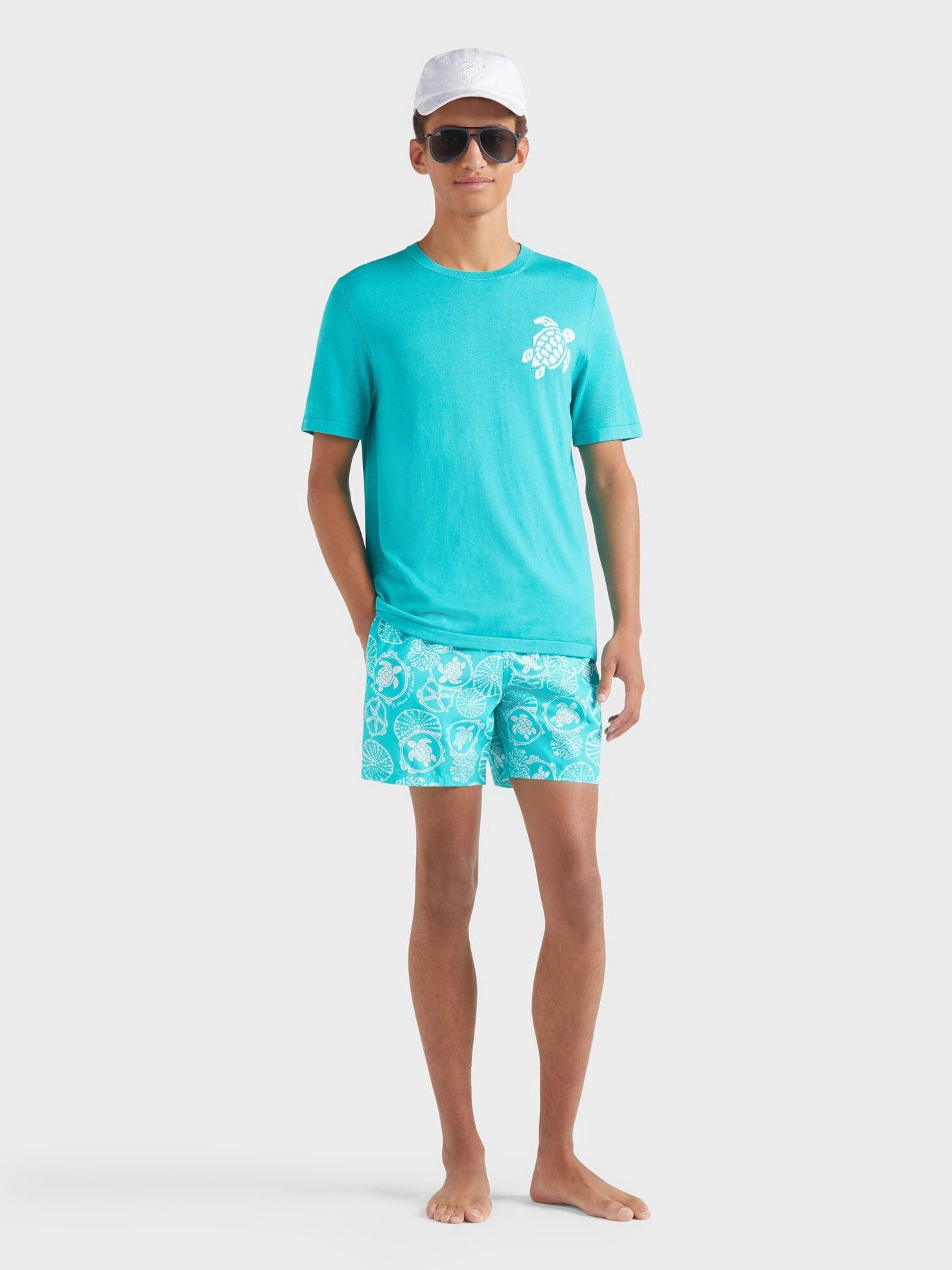 Men swim shorts oursins bicolores