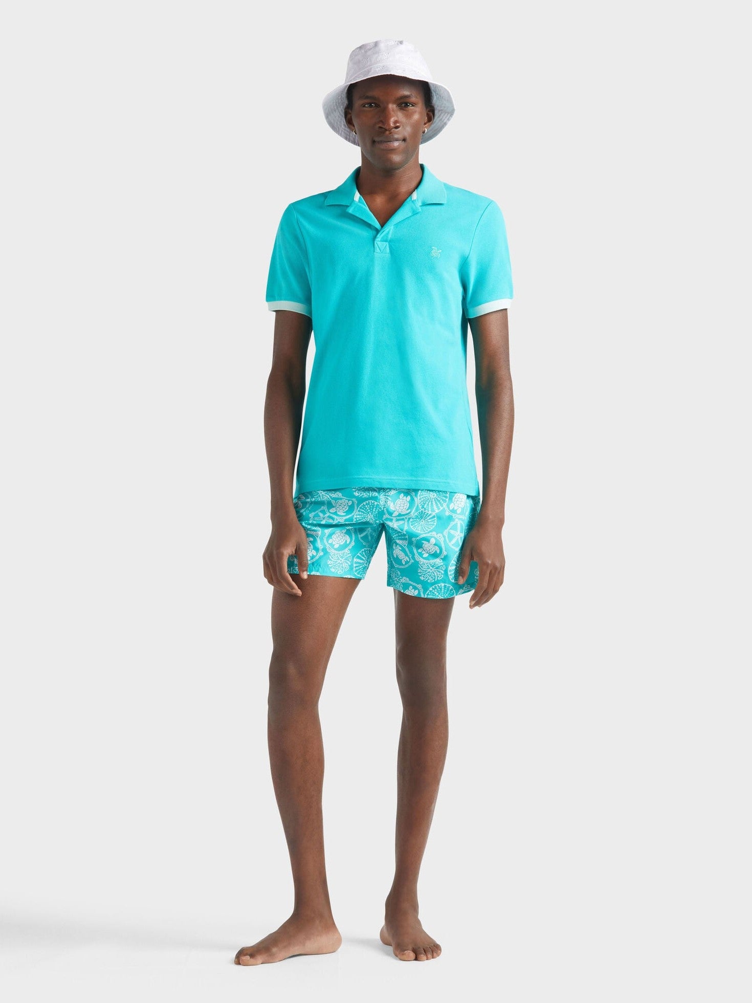 Men swim shorts oursins bicolores