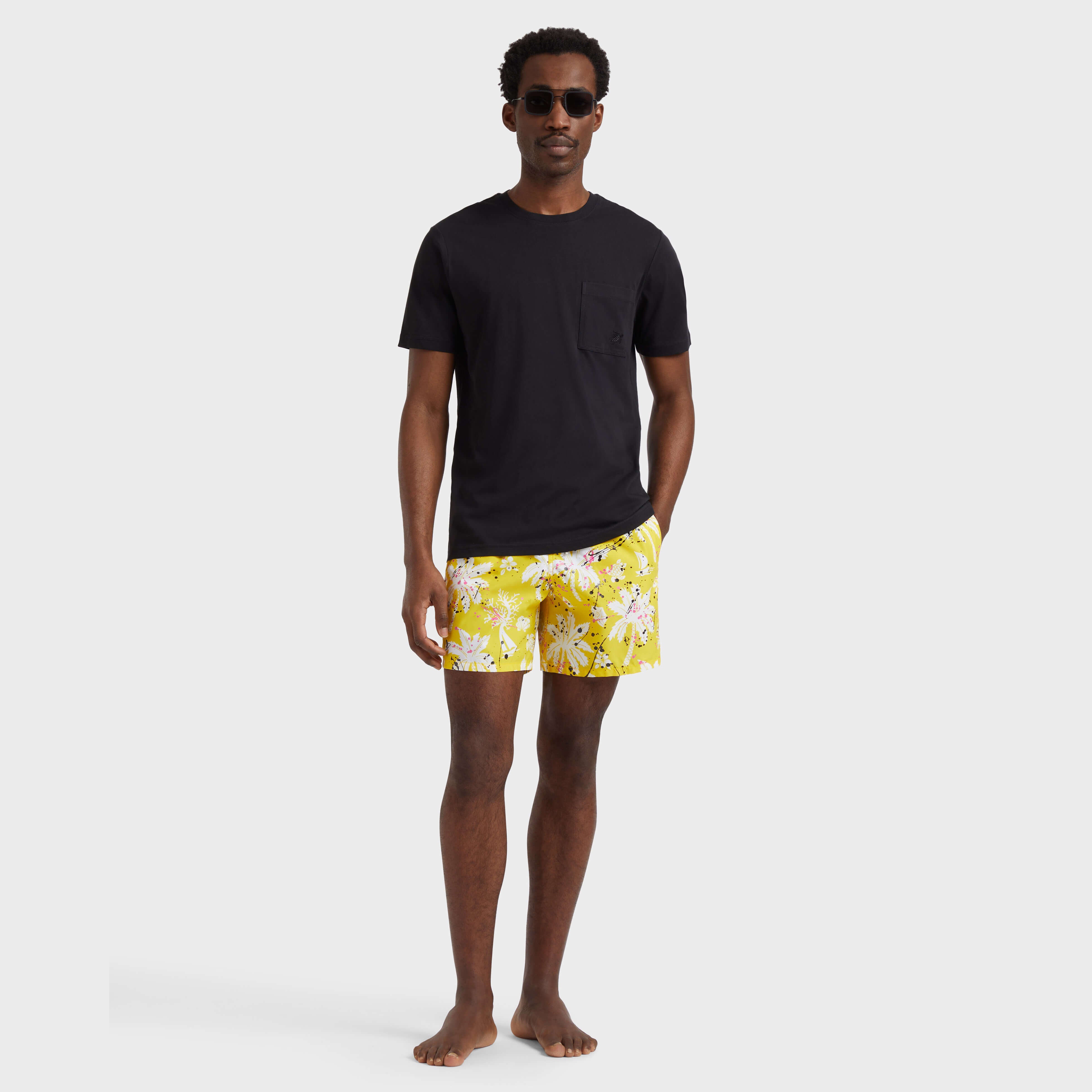 Men Swim Shorts Hawai Splash - VBQ x Palm Angels