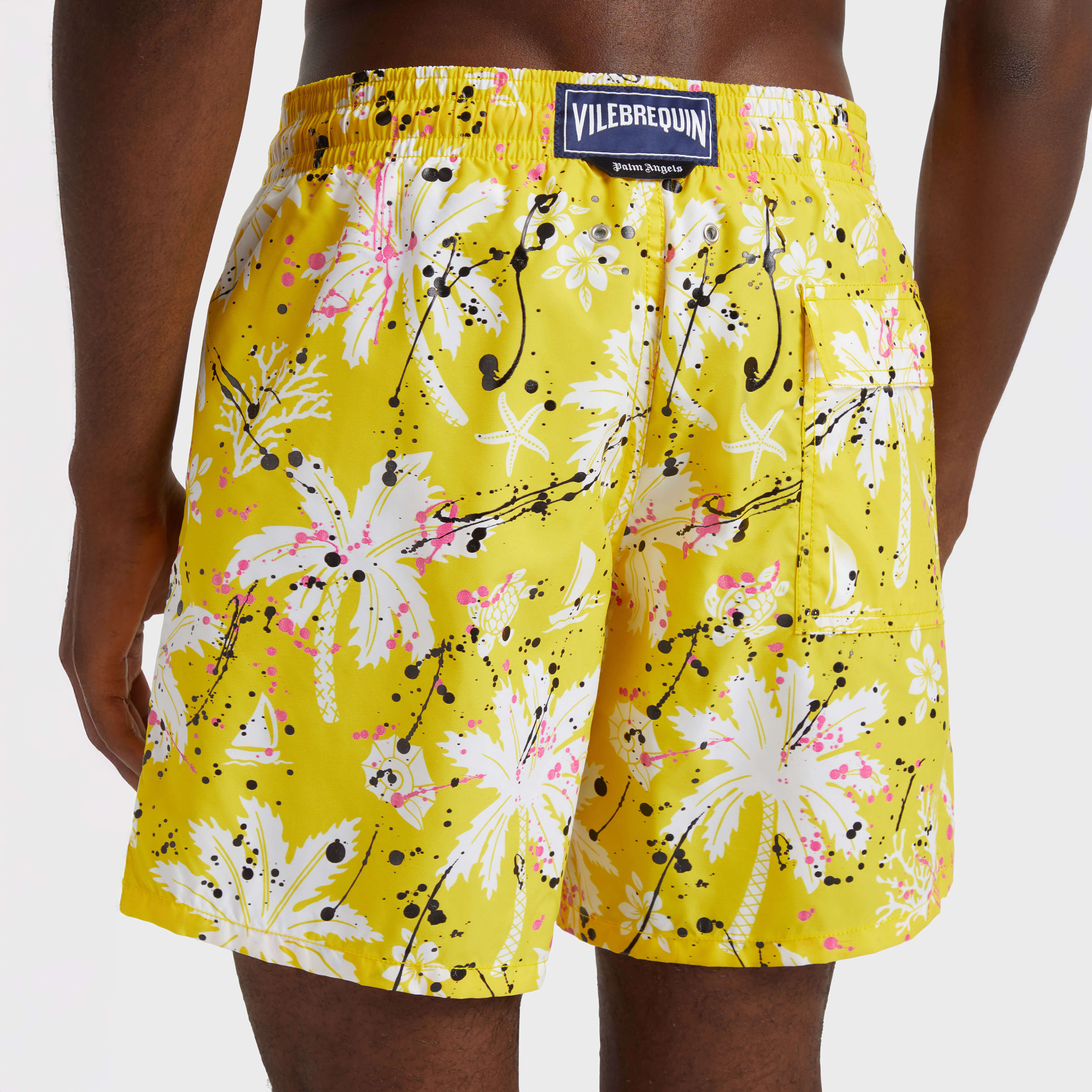 Men Swim Shorts Hawai Splash - VBQ x Palm Angels