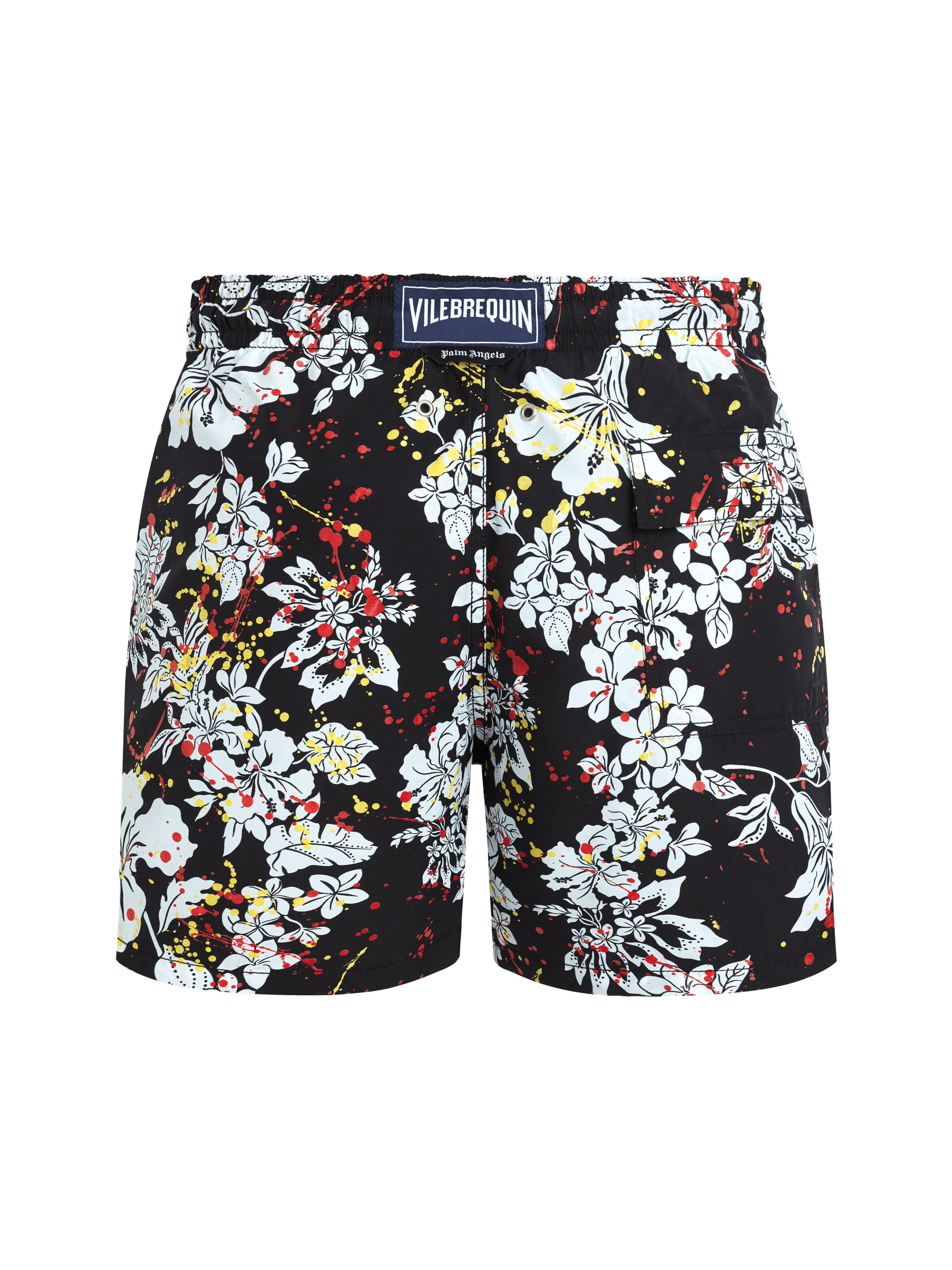 Men swim shorts flower splash - vbq x palm angels