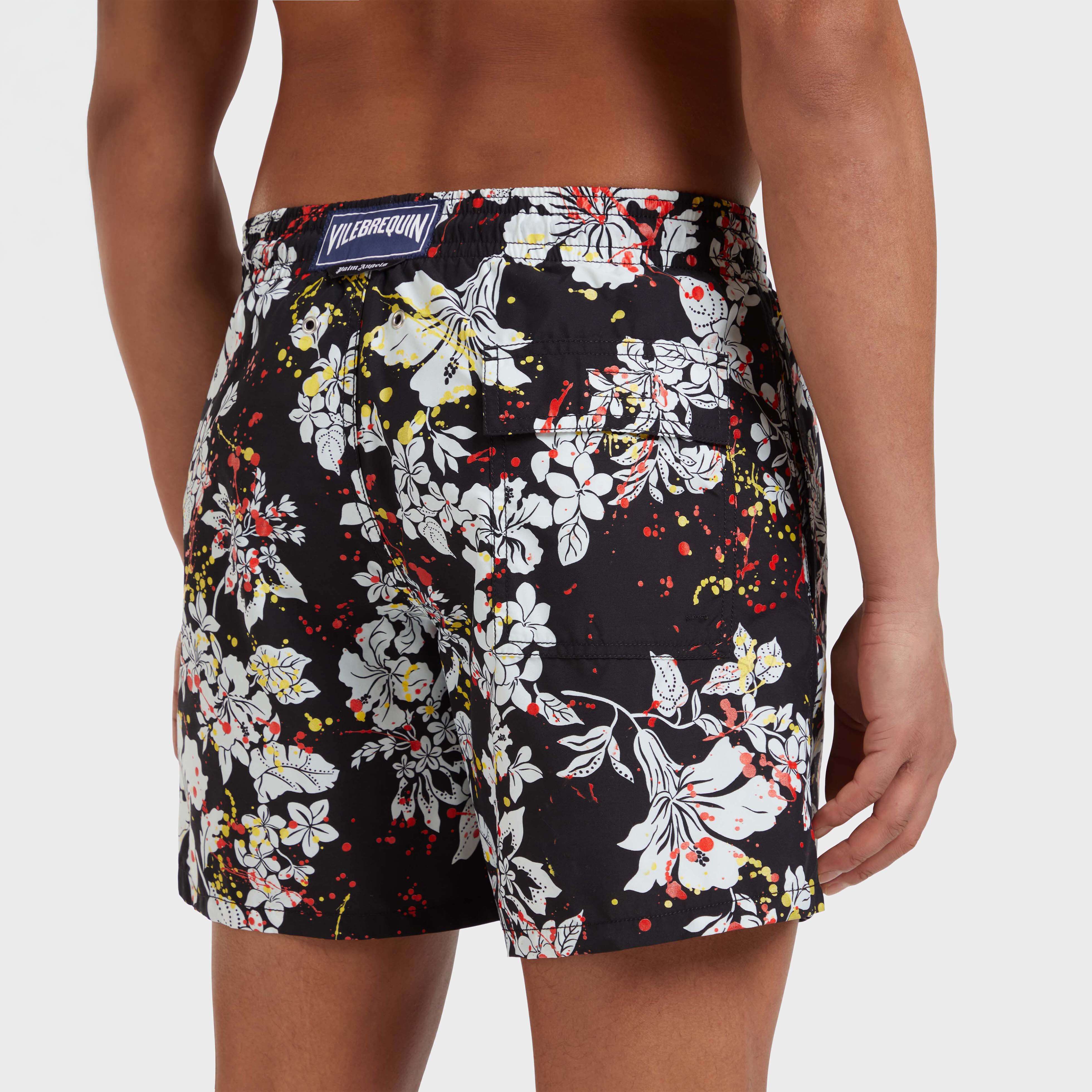 Men Swim Shorts Flower Splash - VBQ x Palm Angels