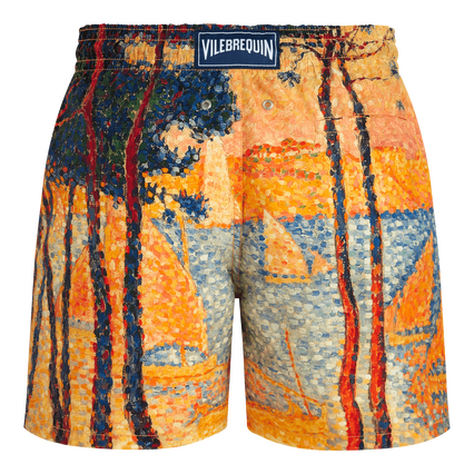 Men 360 Swim Shorts Voile et Pins - Vilebrequin x Paul Signac