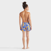 Men Stretch Short Swim Shorts Poulpes