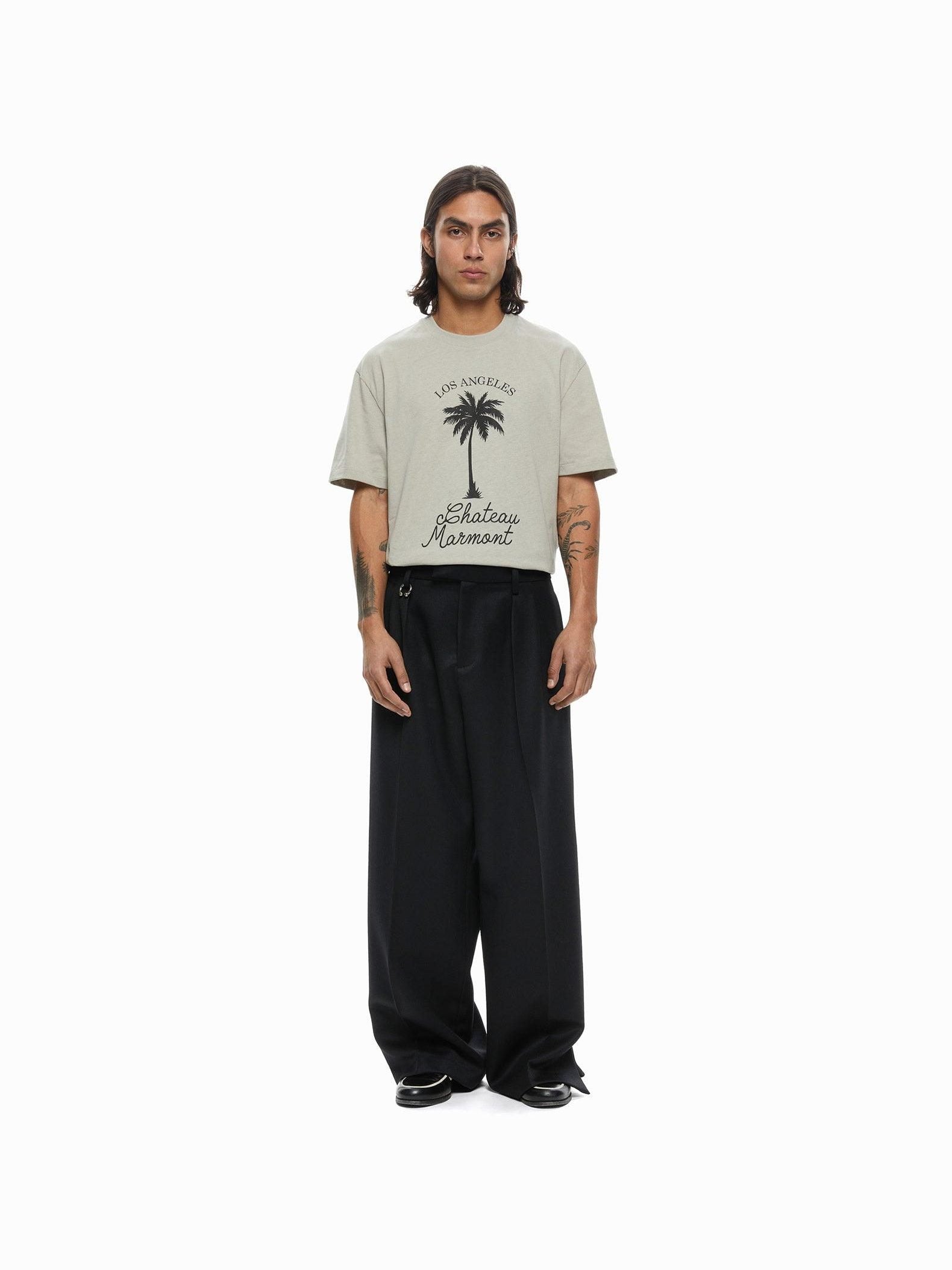 T-shirt palm print