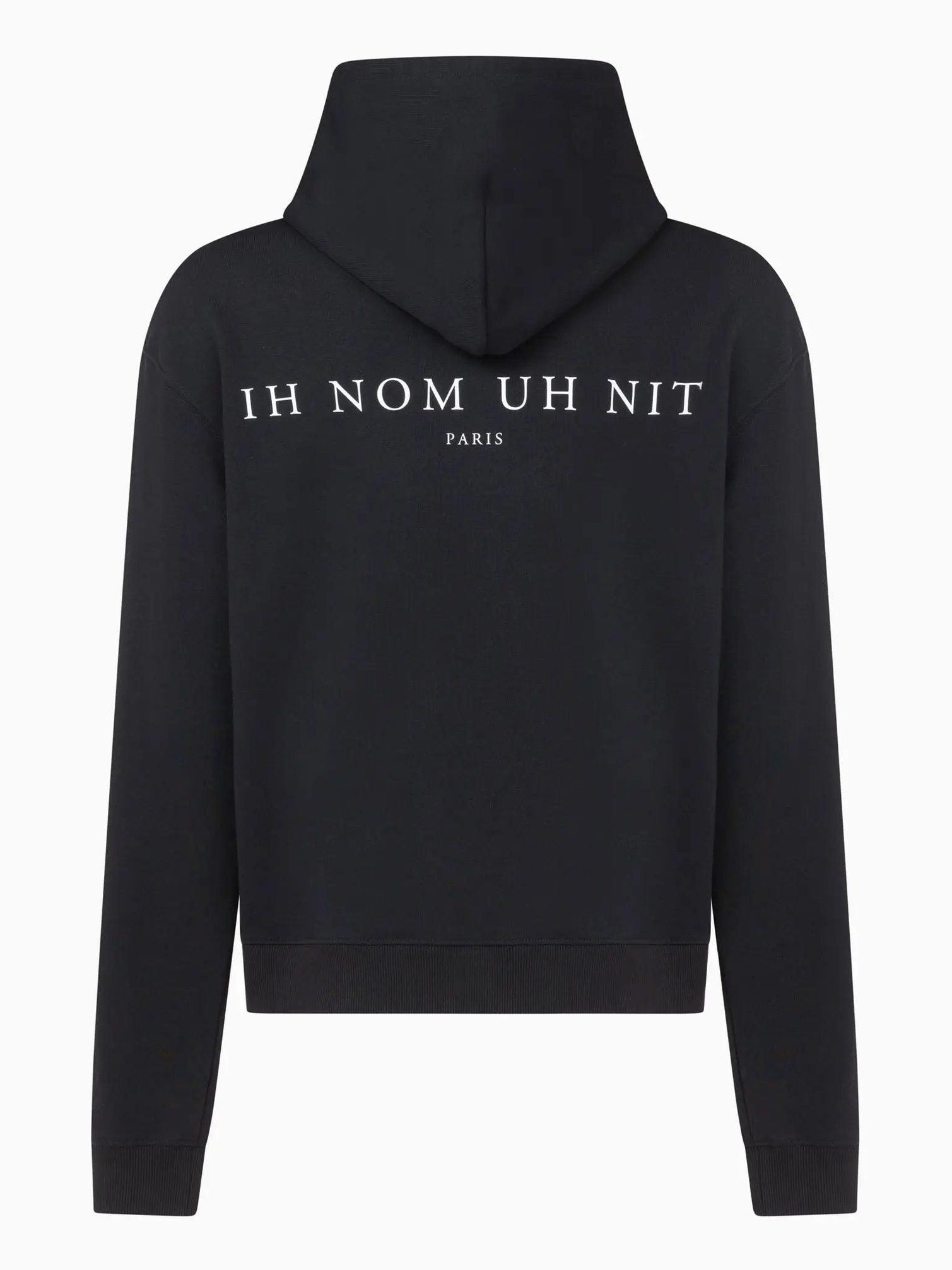 Hoodie small mask print